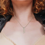 "Runner" necklace 925-silver