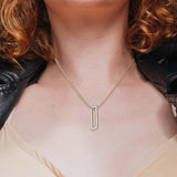 "Runner" necklace 925-silver