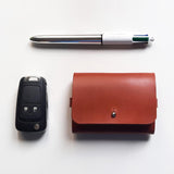THE Mini Wallet \\ Cognac
