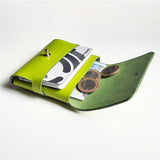 THE Wallet \\ Lime Green